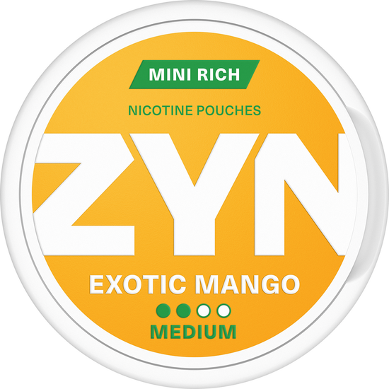 Zyn Exotic Mango Mini Rich Medium